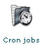 Cron job icon in cPanel