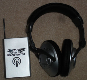 Digisonic wireless headphones pic