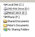 Virtual drives installed
