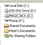 Virtual drives installed