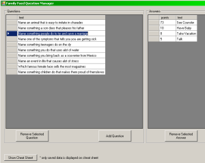 Question manager