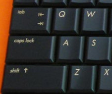 US Left Shift key