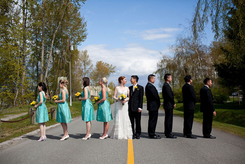 Wedding party by Well, Hello Photography