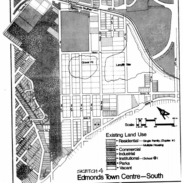 Edmonds Town Centre South Land Use Map