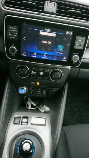 Nissan Leaf S Plus centre panel